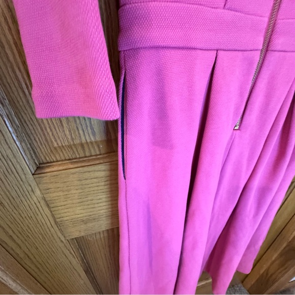 Boden Maisy Ottoman Dress. Pink. Size 4 - Picture 9 of 11